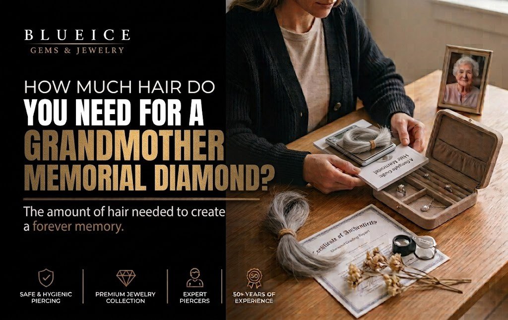 How Much Hair Do You Need for a Grandmother Memorial Diamond?