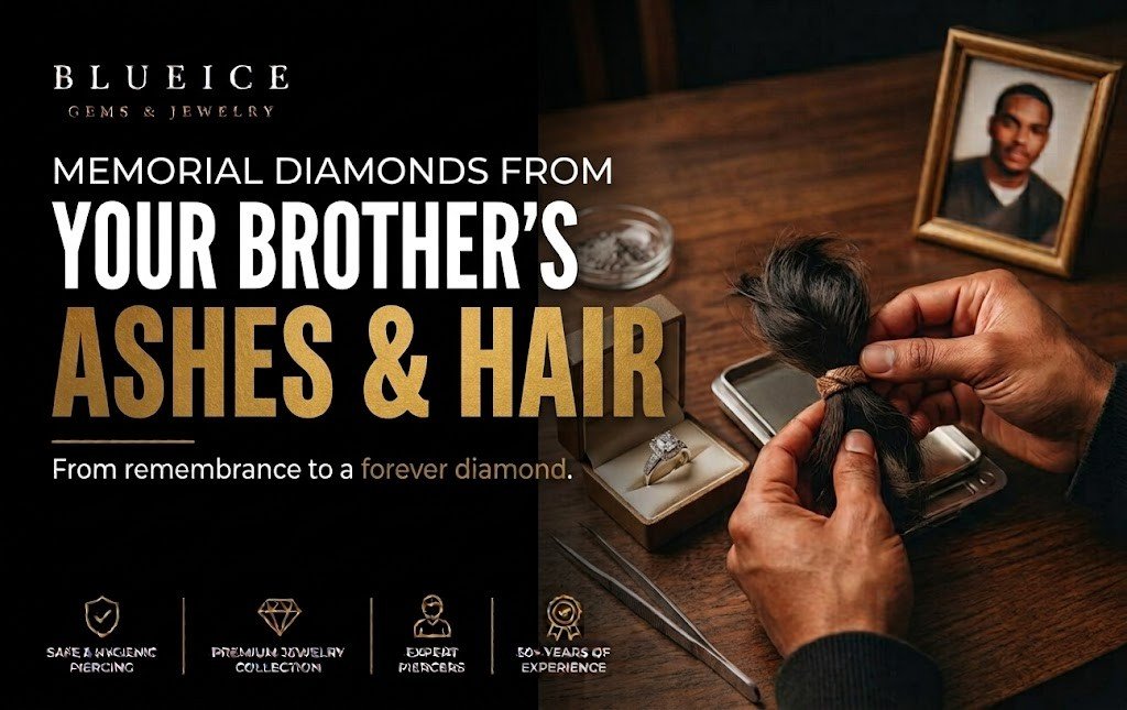 How a Memorial Diamond Is Made From Your Brother’s Ashes and Hair
