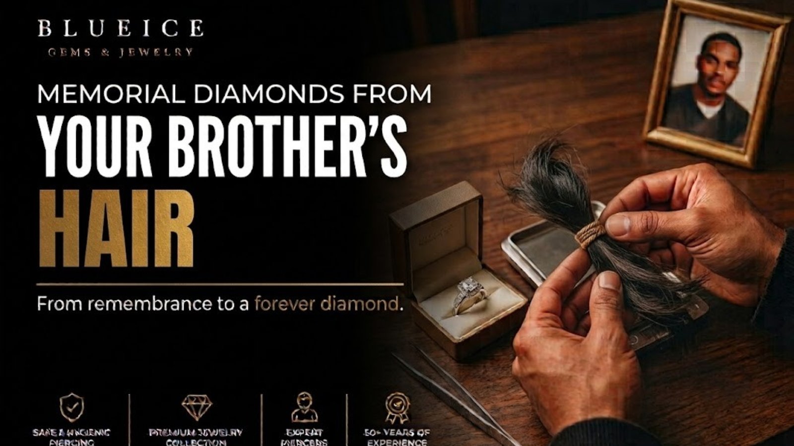 How a Memorial Diamond Is Made From Your Brothers Hair