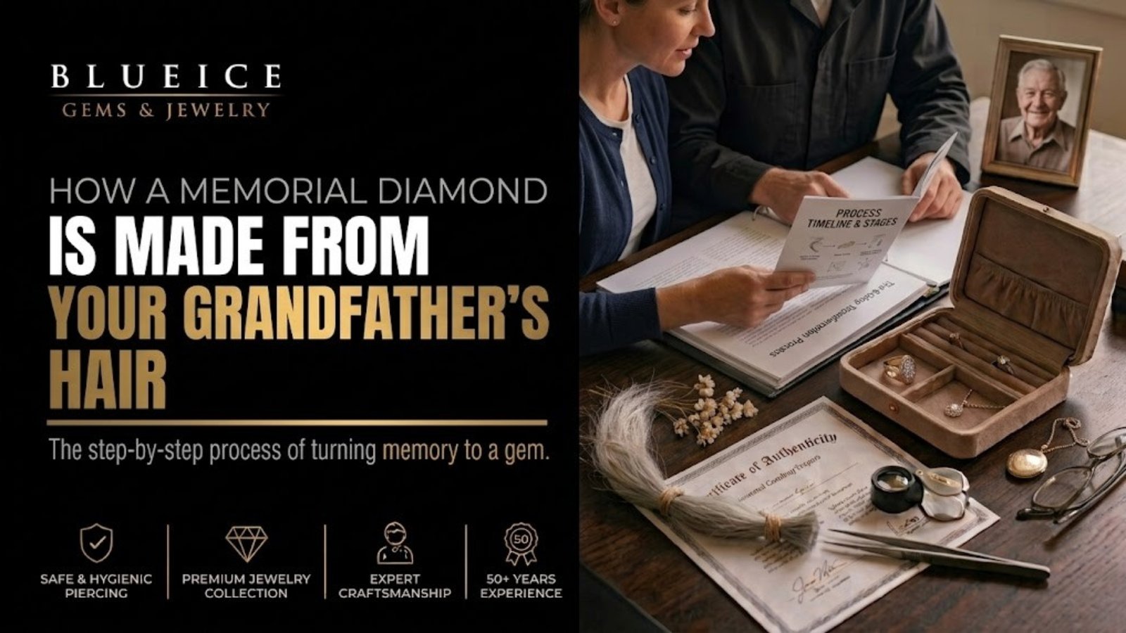 How a Memorial Diamond Is Made From Your Grandfather Ashes