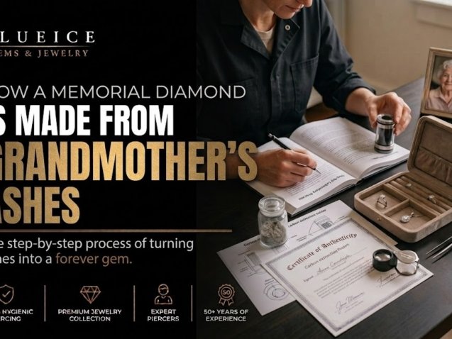 How a Memorial Diamond Is Made From Your Grandmothe