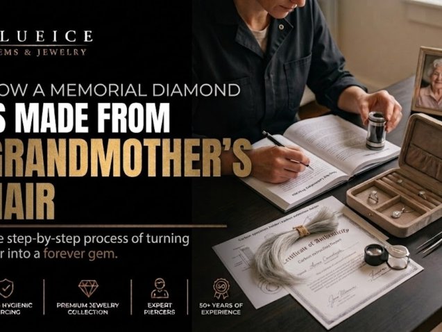 How a Memorial Diamond Is Made From Your Grandmother