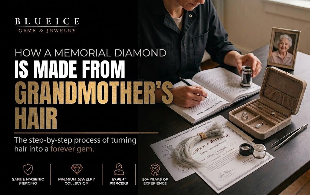 How a Memorial Diamond Is Made From Your Grandmother’s Hair