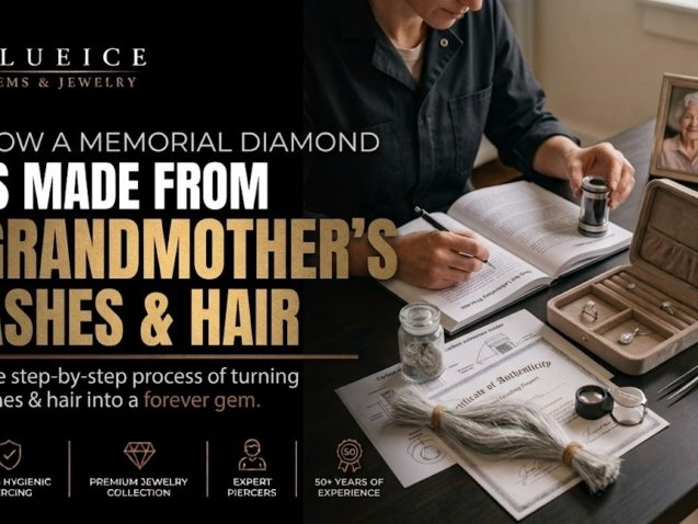 How a Memorial Diamond Is Made From Your Grandmother