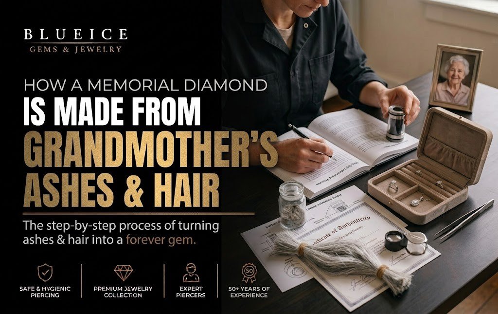 How a Memorial Diamond Is Made From Your Grandmother’s Ashes and Hair