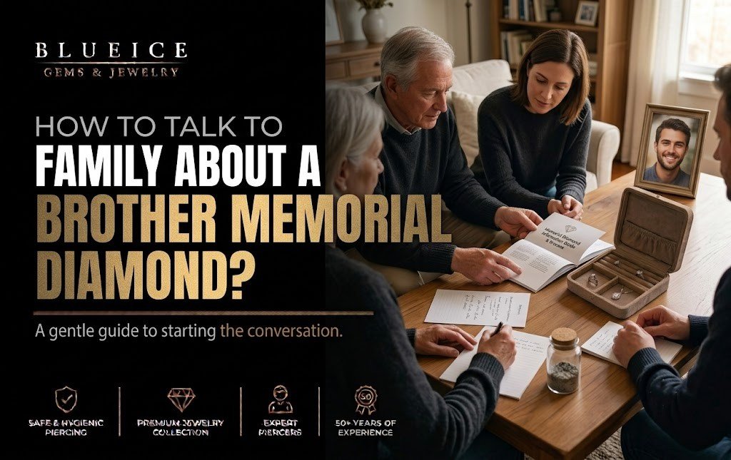 How to Talk to Family About a Brother Memorial Diamond