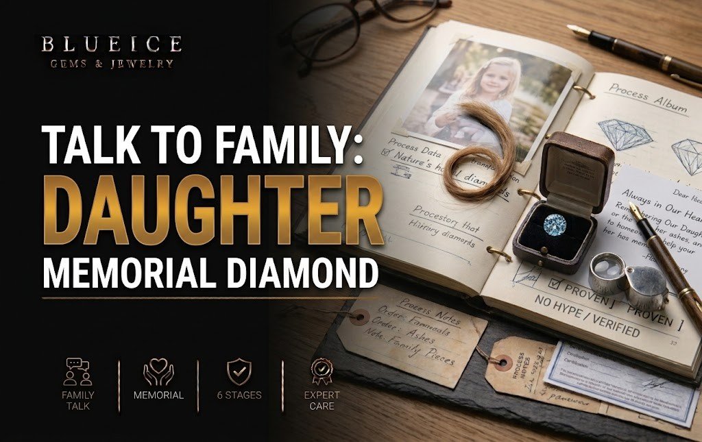How to Talk to Family About a Daughter Memorial Diamond