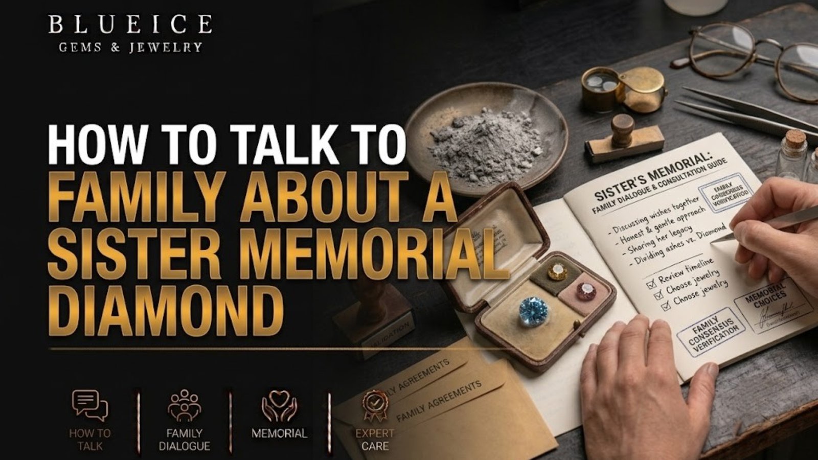 How to Talk to Family About a Sister Memorial Diamond1