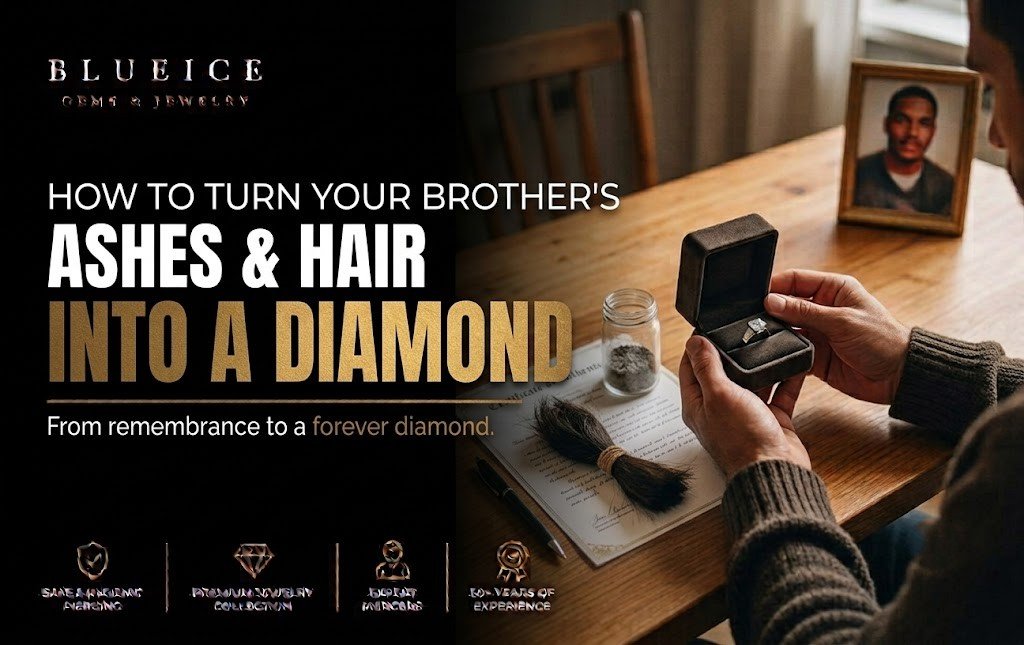 How to Turn Your Brother’s Ashes and Hair Into a Diamond