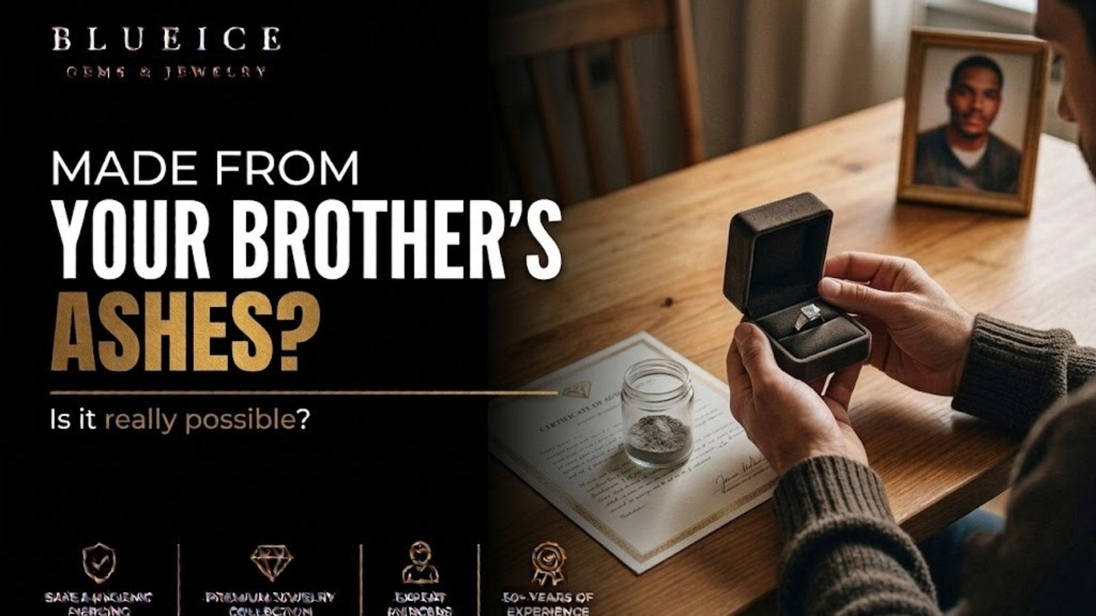 Is a Memorial Diamond Really Made From Your Brother Ashes