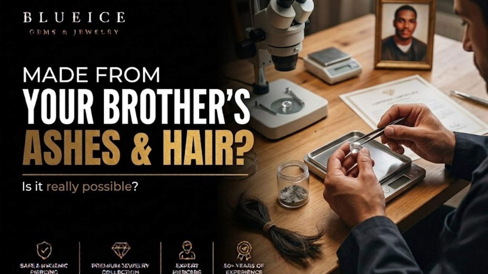 Is a Memorial Diamond Really Made From Your Brother Ashes and Hair