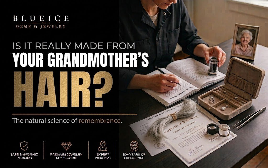 Is a Memorial Diamond Really Made From Your Grandmother’s Hair?