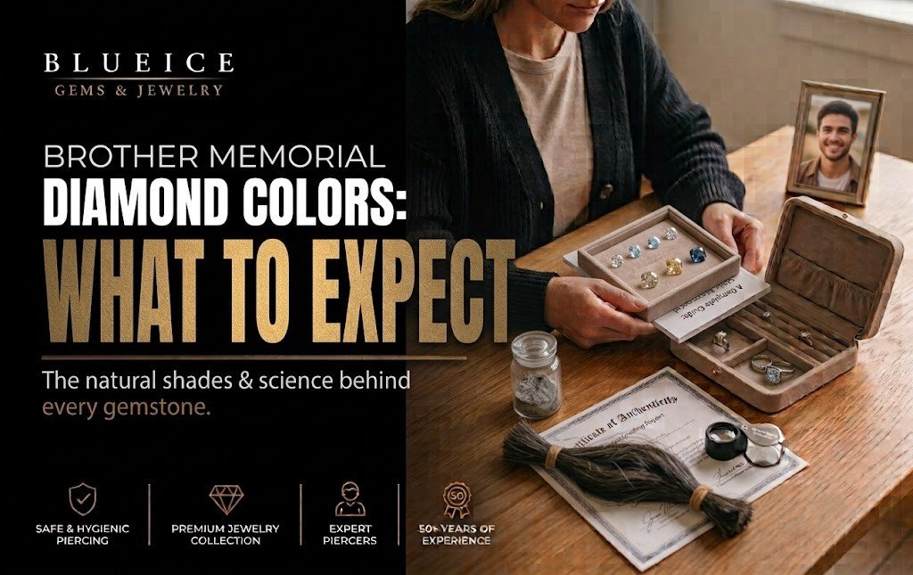Memorial Diamond Colors for a Brother: What to Expect