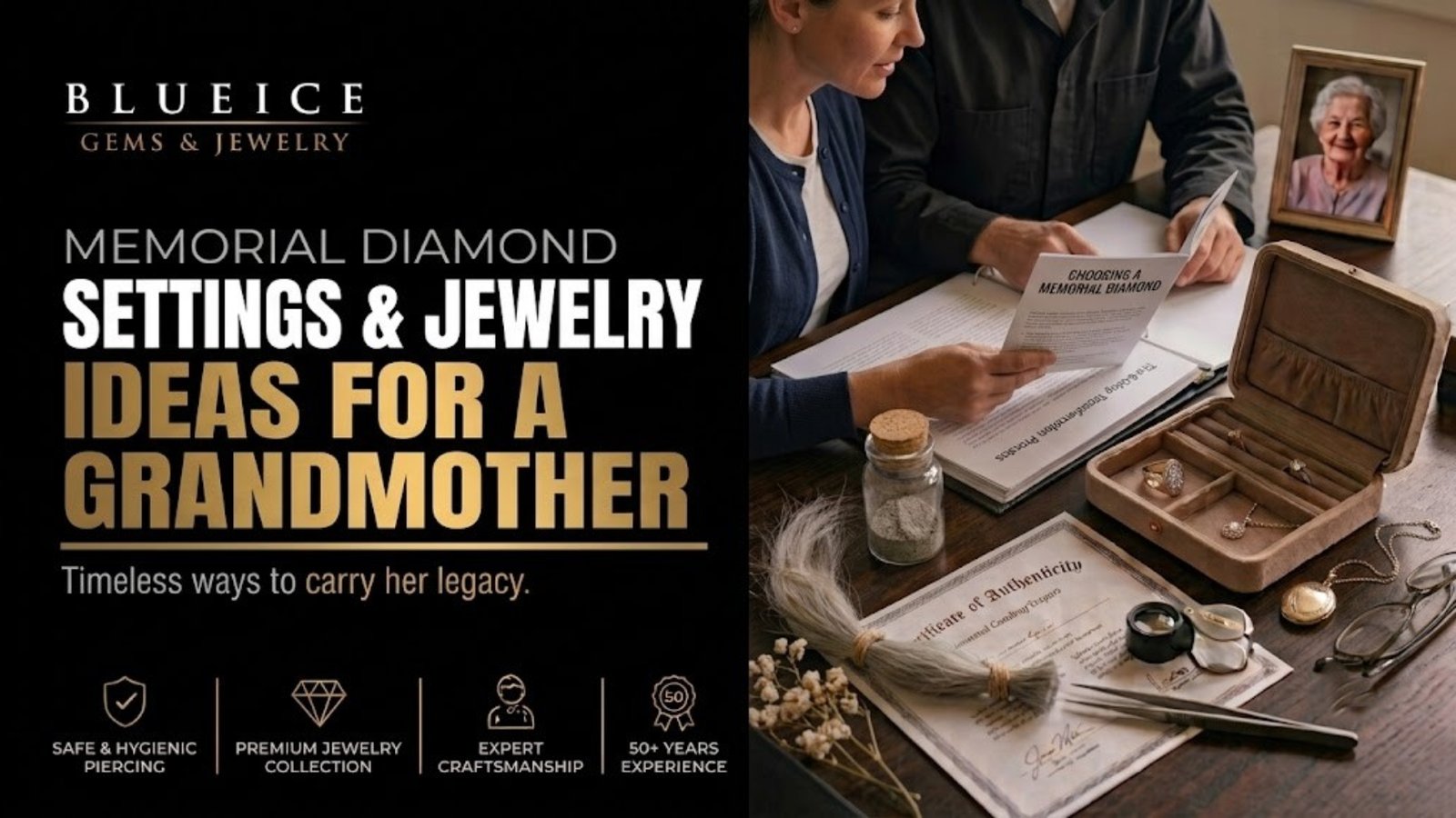 Memorial Diamond Settings and Jewelry Ideas for a Grandmother