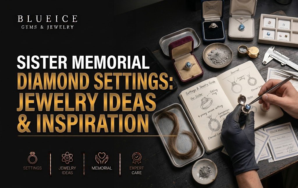 Memorial Diamond Settings and Jewelry Ideas for a Sister