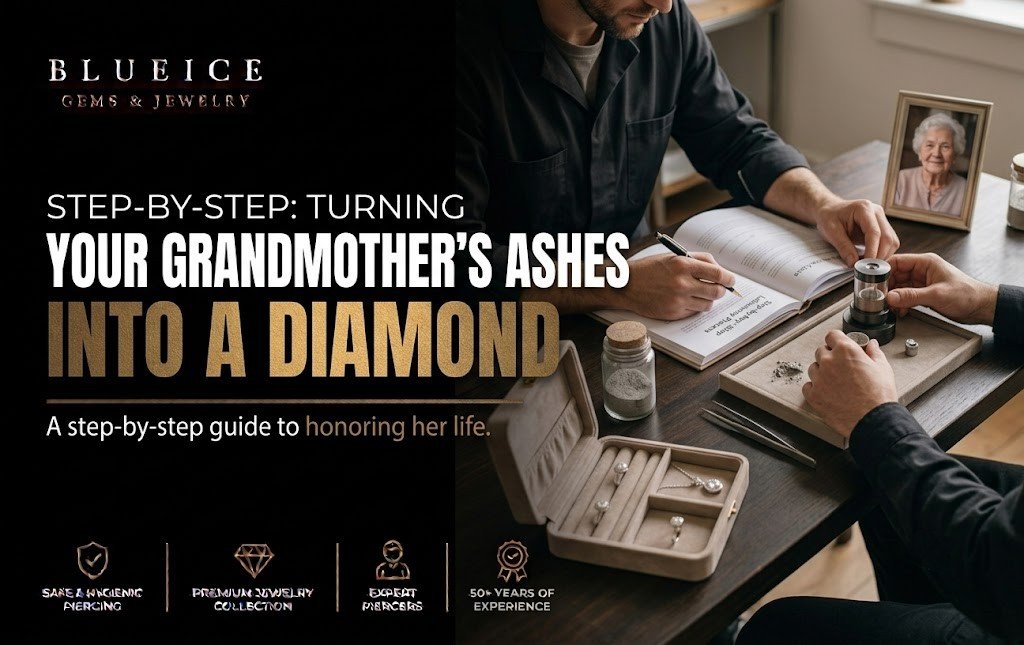 Step-by-Step: Turning Your Grandmother’s Ashes Into a Diamond
