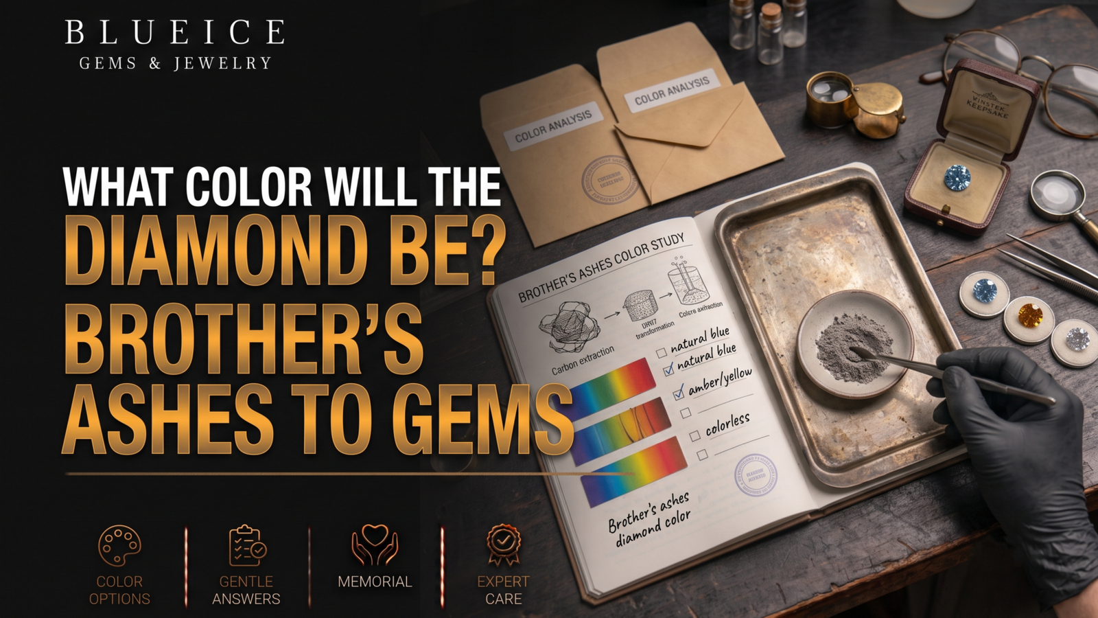 What Color Will a Diamond Made From Your Brothers Ashes Be