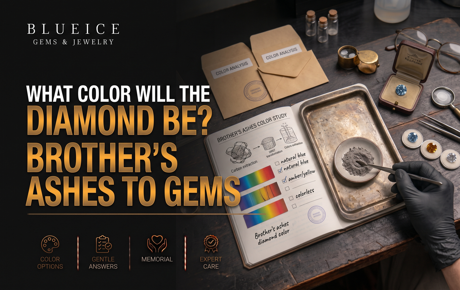 What Color Will a Diamond Made From Your Brother’s Ashes Be?