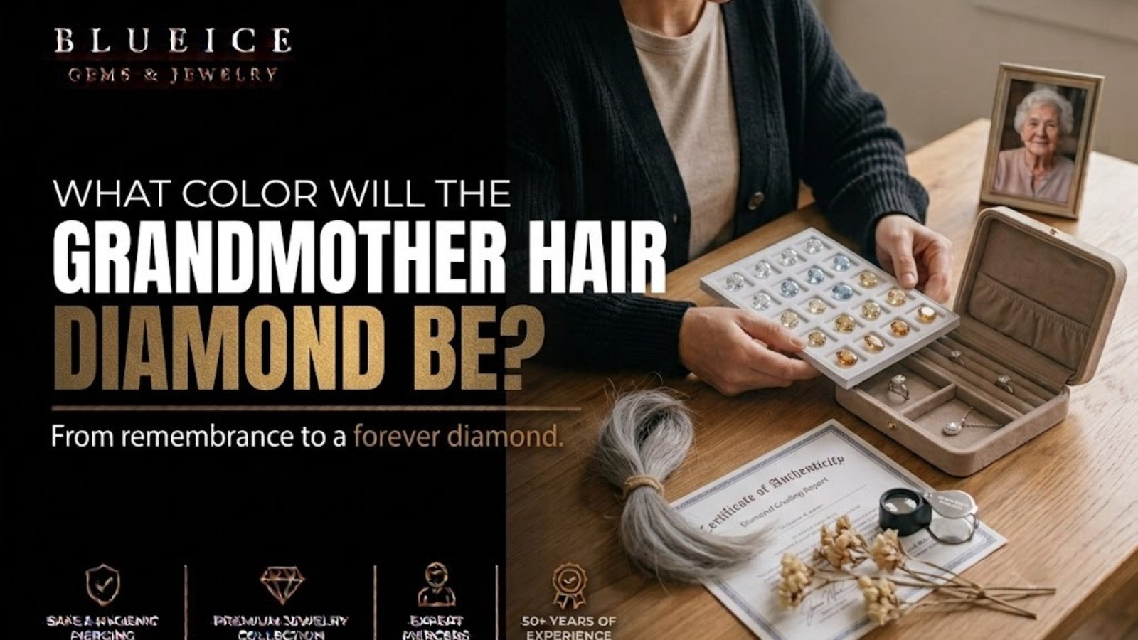 What Color Will a Diamond Made From Your Grandmothe