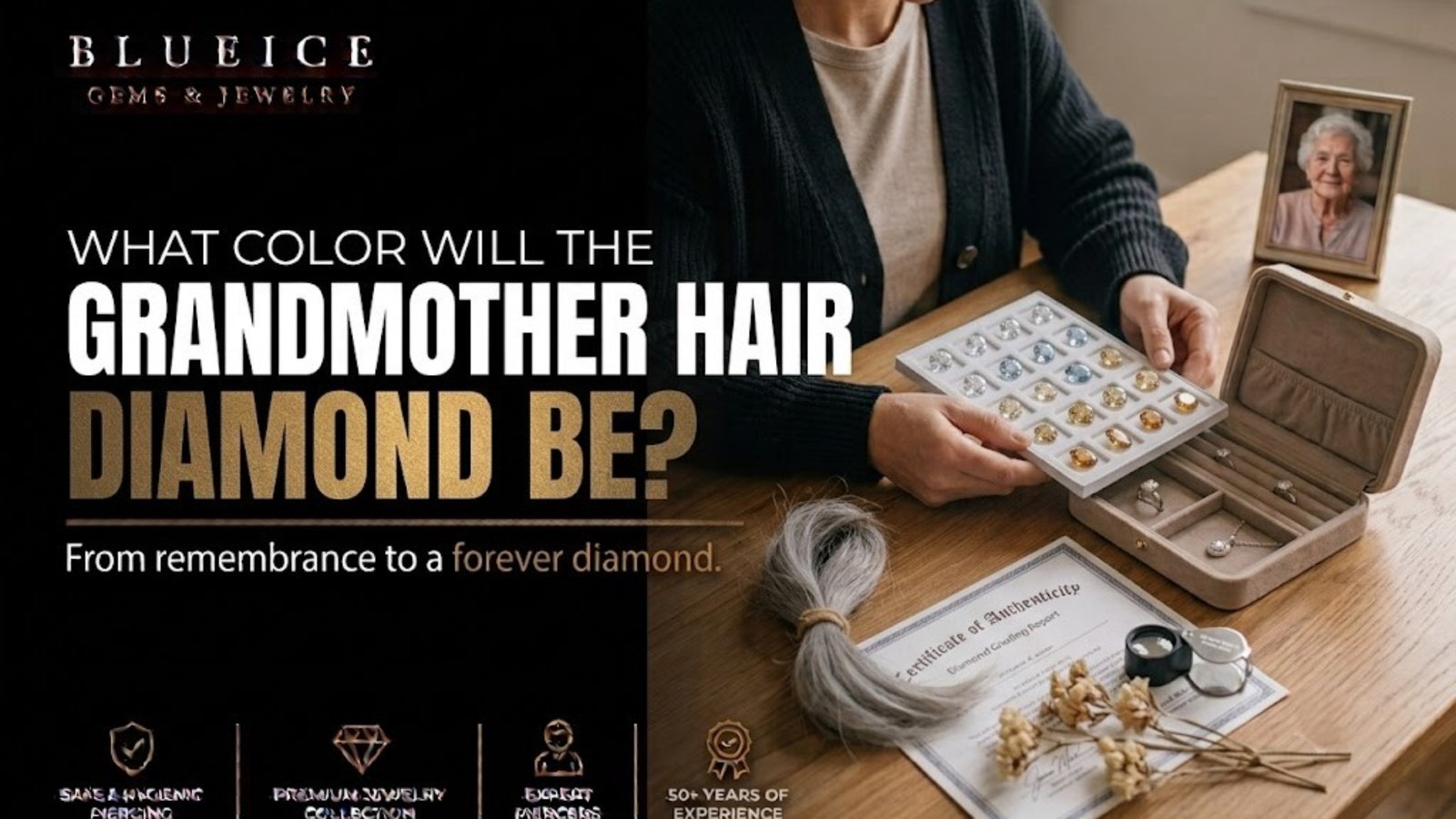 What Color Will a Diamond Made From Your Grandmothe