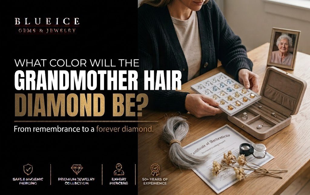 What Color Will a Diamond Made From Your Grandmother’s Hair Be?