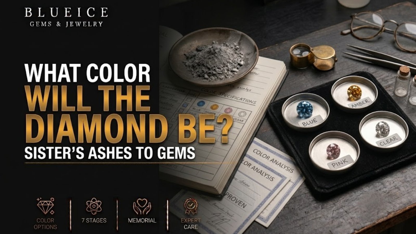 What Color Will a Diamond Made From Your Sisters Ashes Be