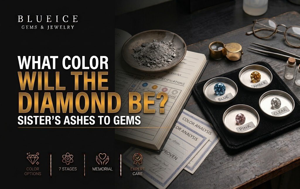 What Color Will a Diamond Made From Your Sister’s Ashes Be?