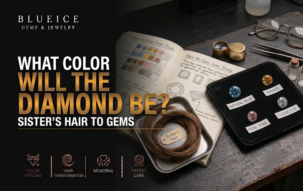 What Color Will a Diamond Made From Your Sister’s Hair Be?