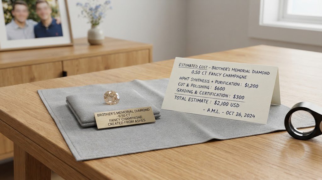 brother memorial diamond cost