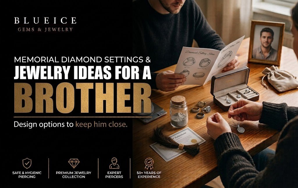 Memorial Diamond Settings and Jewelry Ideas for a Brother