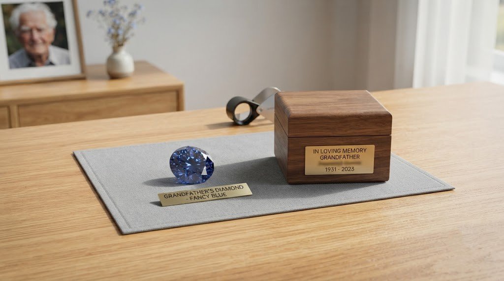 grandfather ashes diamond