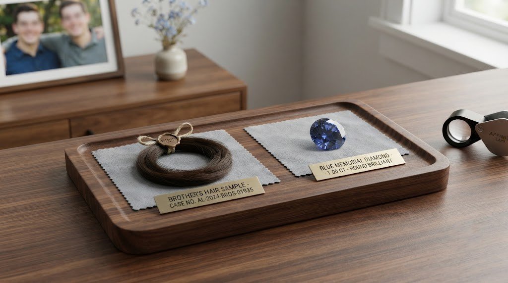 hair for a brother memorial diamond