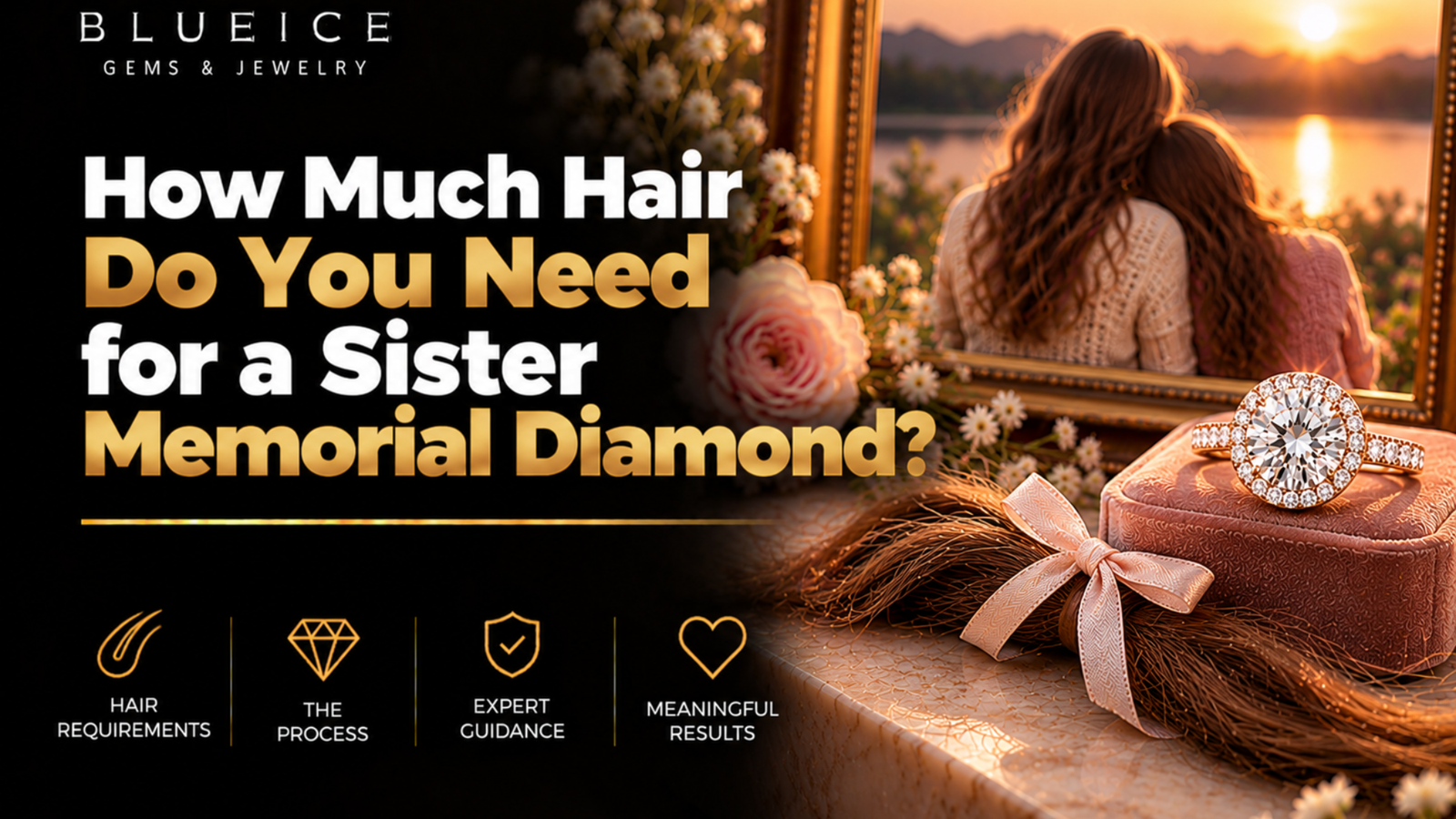 hair for a sister memorial diamond