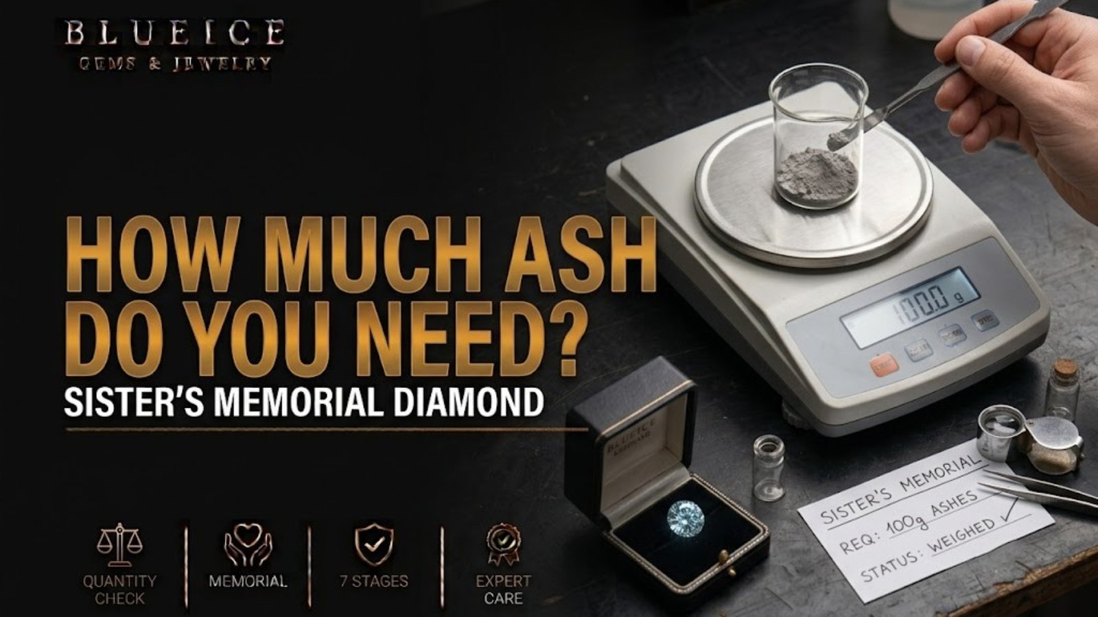 how much ash you need