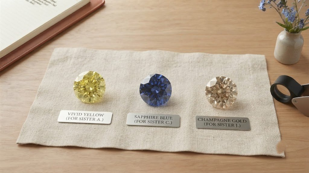 sharing a sister memorial diamond