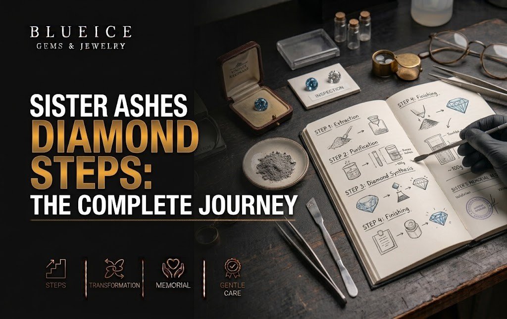 Step by Step: Turning Your Sister’s Ashes Into a Diamond