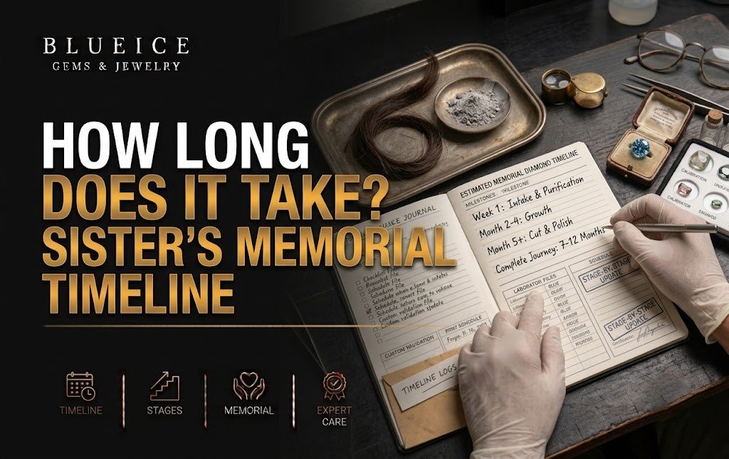 How Long Does It Take to Make a Sister Memorial Diamond?